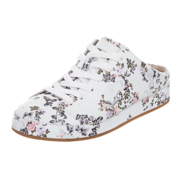 Rag & Bone Floral Leather Slip On Sneakers - Picture 3 of 3